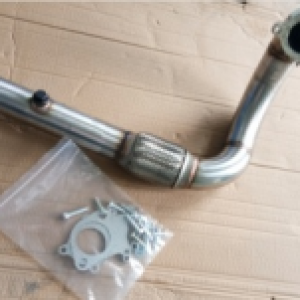 Downpipe2.5" FOR Acura Integra Honda Civic CRX Delsol Eg Ek Cx Dx Ex Gx Hx Lx Si